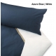 Brushed Cotton Duvet Cover Sets, with Braiding - Edelbiber Mit Zierband from Cotonea - Organic Cotton, With Band