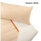 Brushed Cotton Duvet Cover Sets, with Braiding - Edelbiber Mit Zierband from Cotonea - Organic Cotton, With Band