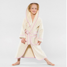 Toddler and Child Bathrobes in Organic Cotton Terry Towelling - From Cotonea